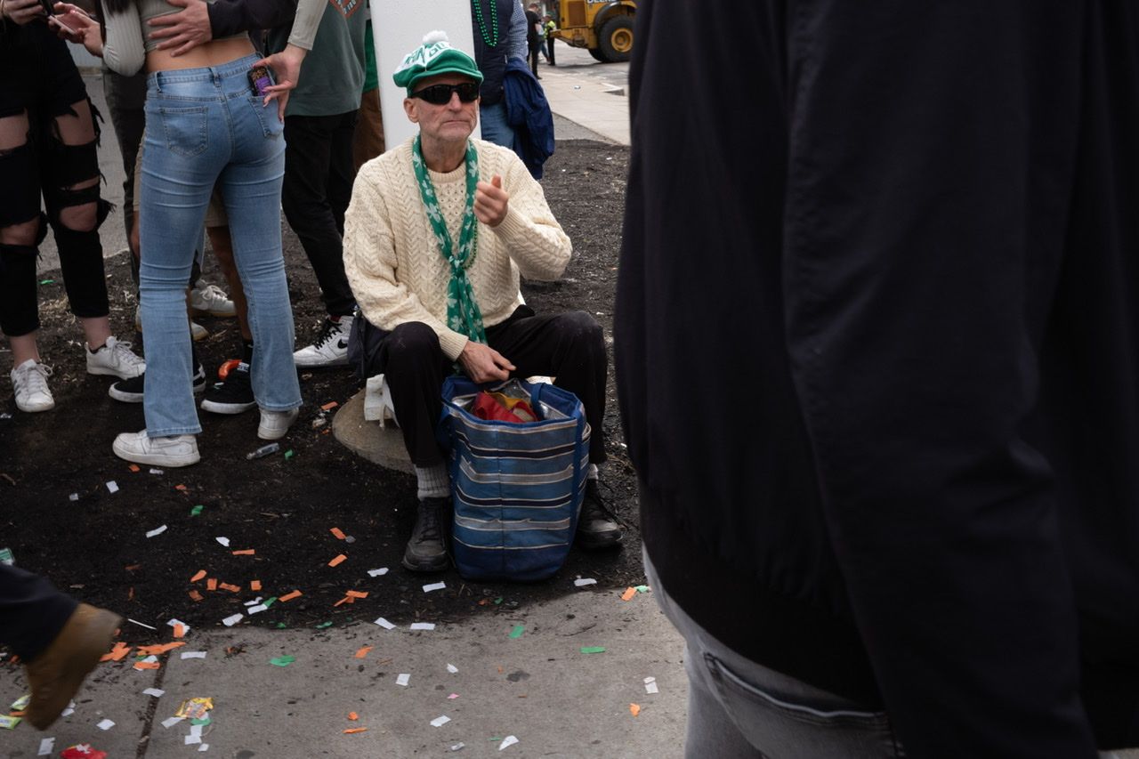 Man sitting