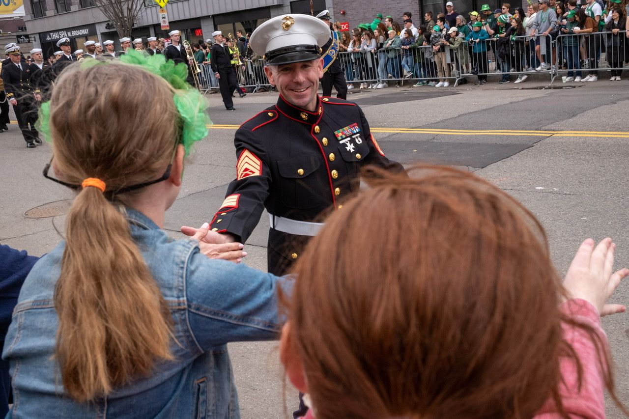 Big day for service members